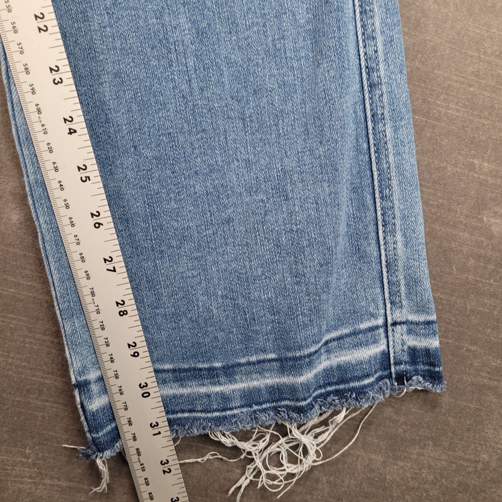 JUDY BLUE LOS ANGELES‎ Women Jeans Size 11/30 Flare Leg Raw Hem Denim - Picture 8 of 8
